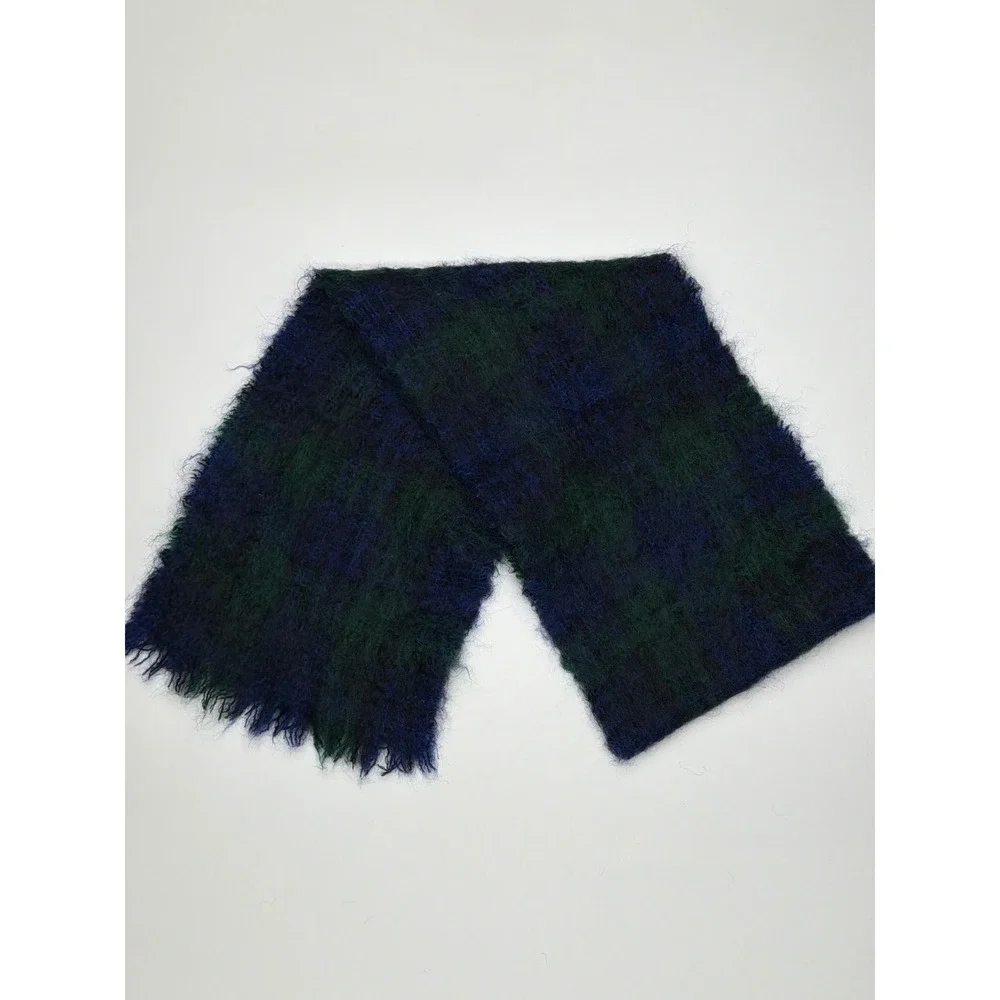 Edinburgh‎ Old Town Weaving Co Black Watch Tartan Mohair Wool Scarf